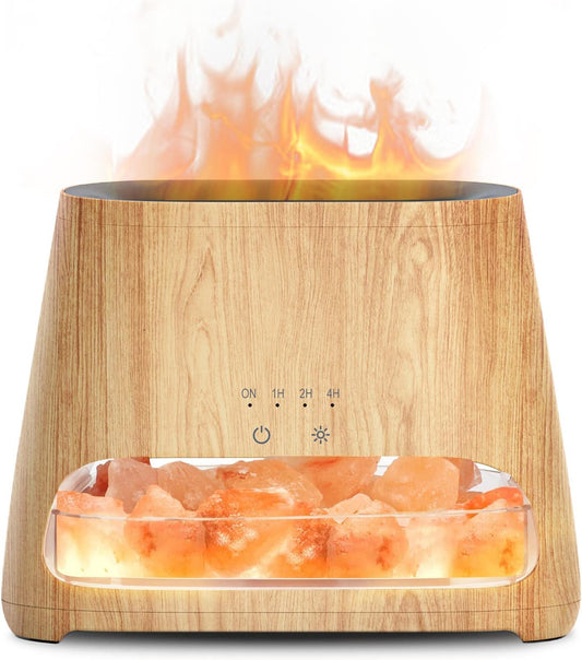 Himalayan Salt Lamp & Essential Oil Diffuser