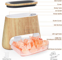 Himalayan Salt Lamp & Essential Oil Diffuser